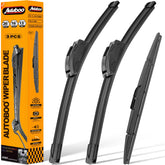 AUTOBOO front blades packaging showing complete three-piece kit and easy fit