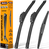 AUTOBOO front packaging showing complete three-blade kit and fitment benefit