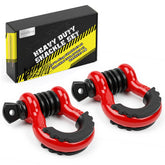 AUTOBOTS front view showing robust D-ring shape and heavy duty build for reliable towing