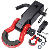 AUTOBOTS front view of shackle hitch showing solid build and fit benefits
