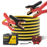 AutoChat front packaging showing full jumper cable kit and benefits