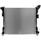Autoexact radiator front view showing mounting points and fit for easy replacement