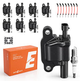 autoexact kit front packaging showing complete ignition set and fitment benefit