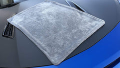 Autofiber Dreadnought used to dry a sedan panel quickly for streak-free finish
