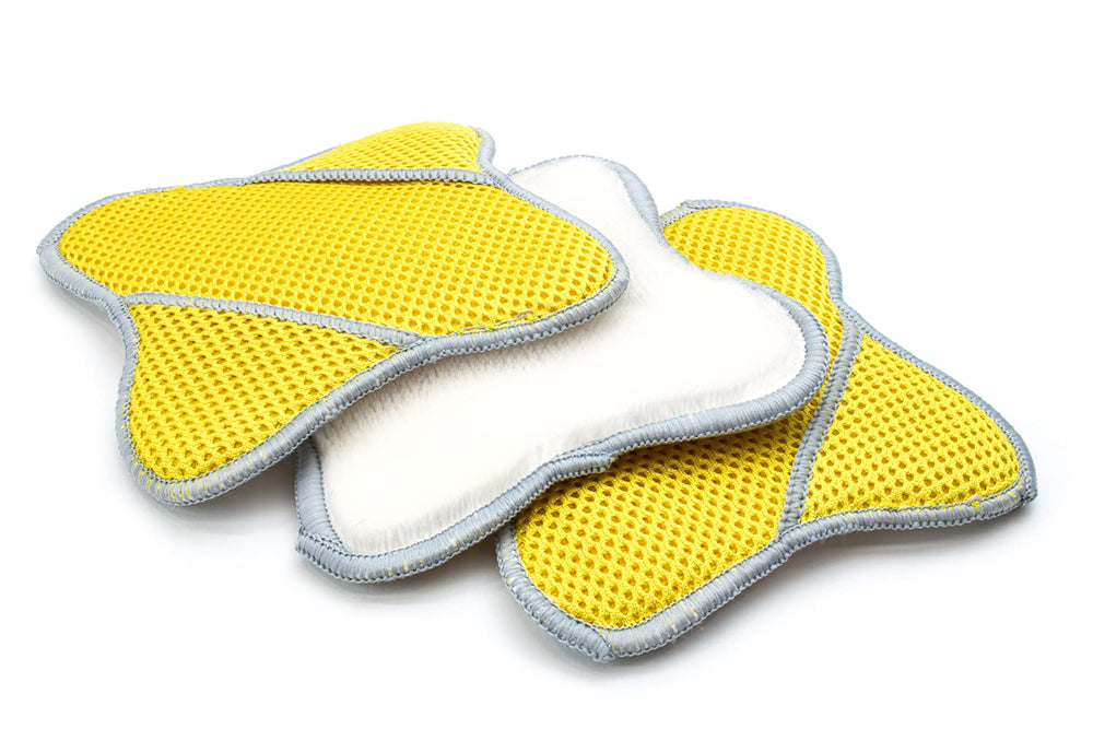Autofiber star scrubber front view, precise interior cleaning