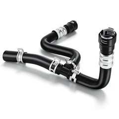 AUTOKAY front view of 20765678 heater hose showing fit and shape for quick identification and correct replacement