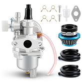 AUTOKAY front view of carburetor showing intake and throttle benefits