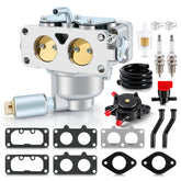 AUTOKAY carburetor front view showing intake ports and mounting benefits