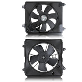 AUTOKAY dual fan assembly front view showing exact-fit replacement