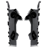 AUTOKAY front view of both bumper retainer brackets for quick visual confirmation