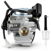AUTOKAY carburetor front view showing clean casting and linkages for reliable replacement