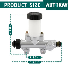 AUTOKAY mounting base close-up showing bolt spacing 1 3/4 inches for precise fit confirmation