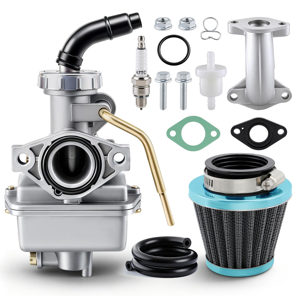 AUTOKAY PZ20 carburetor front view showing clean machining and improved fit