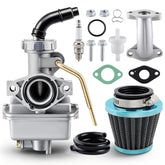 AUTOKAY PZ20 carburetor front view showing clean machining and improved fit