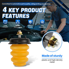 AUTOKAY close-up of rubber texture for durable shock absorption benefit