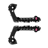 Automkt front bumper brackets front view showing fit and alignment benefit