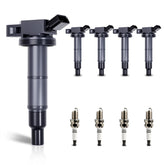 Automost front package view showing four coils and plugs for easy replacement