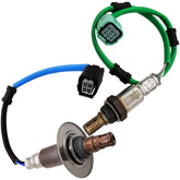 Automotive-leader front packaging showing full O2 sensor kit, clear compatibility benefit