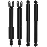 AUTOMUTO front shock packaging showing new direct-fit replacements and durability benefits