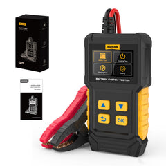 AUTOOL BT360 front panel showing keypad and colored readouts for quick diagnosis