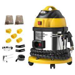 AUTOOL walnut blaster front view showing compact design and controls for efficient cleaning