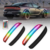 AUTOONE front-installed on Charger showing clean fit and added style