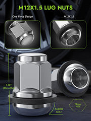 AUTOPTIM close-up of threads and triple chrome finish showing precise machining and durability