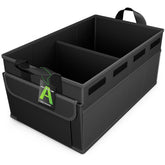 AUTOPTIM front view of organizer showing roomy compartments and tidy storage benefit