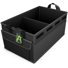 AUTOPTIM front view of organizer showing roomy compartments and tidy storage benefit