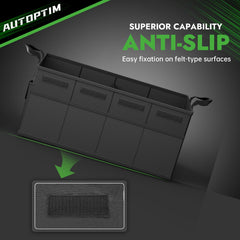 AUTOPTIM close-up of side pockets holding bottles and tools for easy sorting