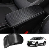 Autorder front view of console cover showing precise Trailblazer fit and protection
