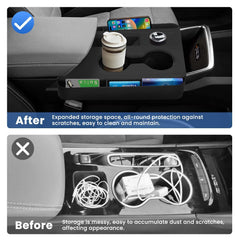 Autorder installed in a Chevy Equinox showing tidy center console