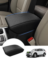 Autorder front view of center console cover showing fit and styling benefit