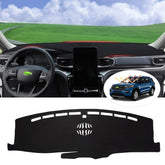 Autorder front view of dash cover showing neat fit and protection benefits