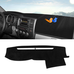 Autorder front view of fitted dash cover protecting dashboard surface and reducing glare