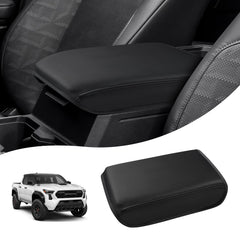 Autorder front view of console cover showing perfect Tacoma fit and protection