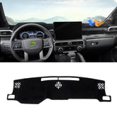 Autorder front view dash cover showing custom fit and clean look