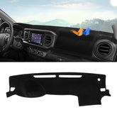 Autorder front view on Tacoma dash showing precise fit and reduced glare