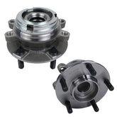 Autoround 513294 front hub front view showing flange and lugs, ensures correct wheel fit