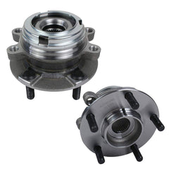 Autoround 513294 front hub front view showing flange and lugs, ensures correct wheel fit