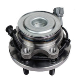 Autoround front hub assembly front view showing correct fit and durability