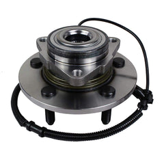 Autoround front hub assembly front view showing mounting and quick fit
