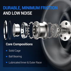 Autoround side profile showing five lug holes for exact OEM fitment