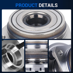 Autoround flange diameter detail showing 6.04-inch flange, ensures proper rotor and wheel seating