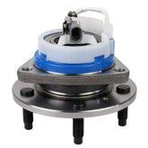 Autoround front hub assembly front view showing mounting flange and studs for correct fit