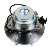 Autoround front hub assembly front view showing precise fit for easy replacement