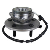 Autoround front hub assembly front view showing mounting surface and fitment benefit