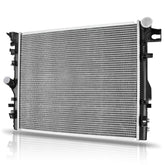 AUTOSAVER88 radiator front view showing mounting points and outlet ports for easy fit