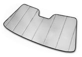 Autotech Park front-fit sunshade on Camry windshield showing perfect coverage and sun blocking benefit