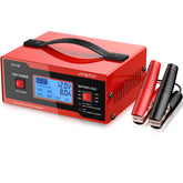 AUTOUTLET charger front panel and LCD showing charging status for clear monitoring